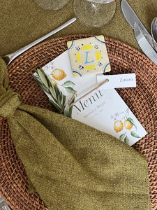 Personalized wedding details
