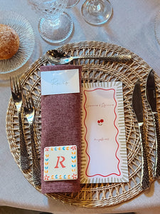 Personalized wedding details