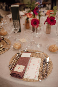 Personalized wedding details